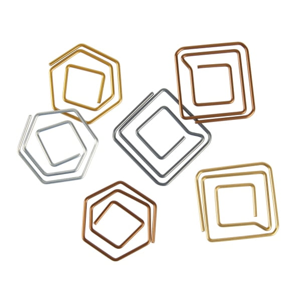 Office Depot® Brand Fancy Paper Clips, 10Sheet Capacity, Assorted