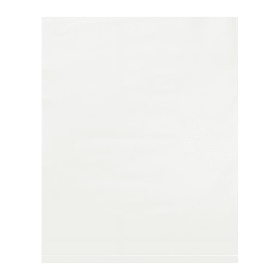 Office Depot Brand Flat 2-Mil Poly Bags, 8" x 10", White, Case Of 1,000
