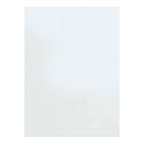 Office Depot Brand Flat 4-mil Poly Bags, 52" x 60", Clear, Pack Of 25