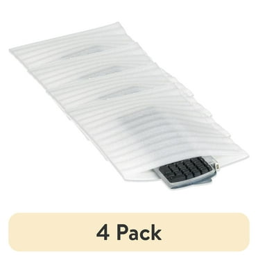 (4 pack) Office Depot® Brand Foam Pouches, Flush-Cut, 3" x 4" x 1/8", Pack Of 500
