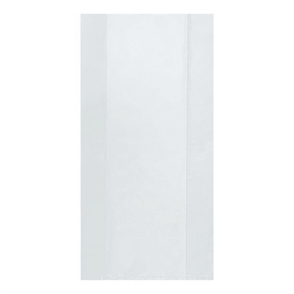 Office Depot® Brand Gusseted 1-mil Poly Bags, 5"H x 2"W x 12"D, Clear, Case Of 1,000