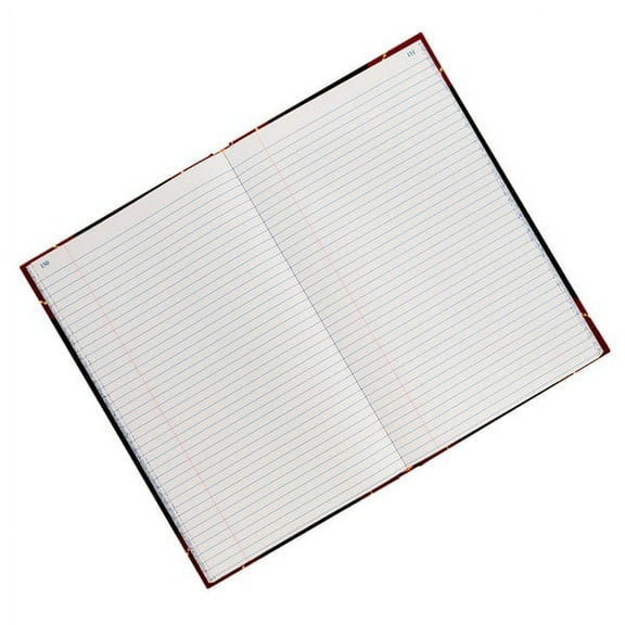 Office Depot® Brand Hardbound Book, 11 3/4" x 7 1/4", Record Ruling, 300 Pages (150 Sheets)