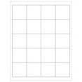 thumbnail image 1 of Office Depot® Brand Inkjet/Laser Labels, LL111, Rectangular, 2" x 2", White, Case Of 2,000, 1 of 1