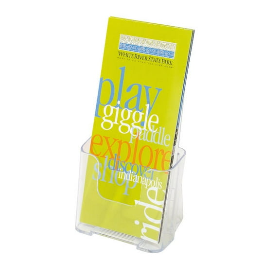 Office Depot Brand Literature/Leaflet Holder, Pack of 4