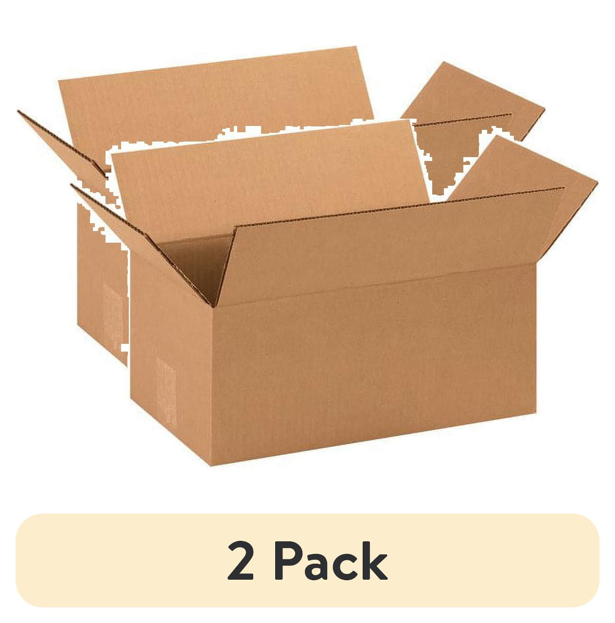Partners Brand P14148 Corrugated Boxes, 14"L X 14"W X 8"H, Kraft (Pack Of 25