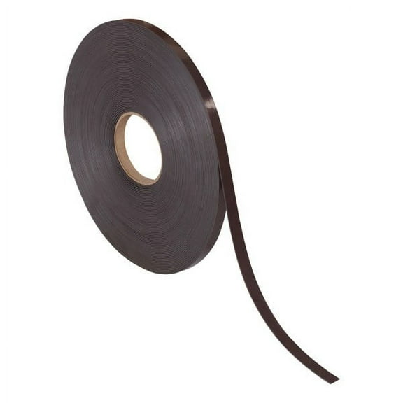 Office Depot Brand Magnetic Tape, 0.5" x 100', Black