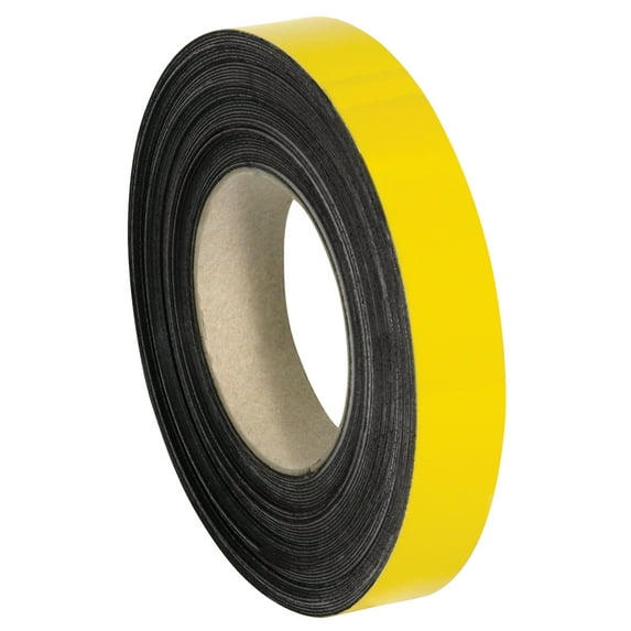 Office Depot® Brand Magnetic Warehouse Label Roll, LH139, 1" x 100', Yellow