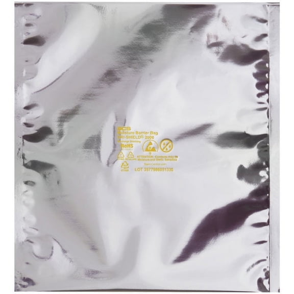 Office Depot® Brand Moisture Barrier Bags, 18" x 24", Silver, Box of 100