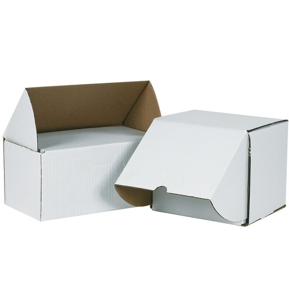 Office Depot® Brand Outside Tuck Mailers, 9 1/2"L x 8"W x 8"H, White Pack Of 25