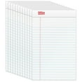 thumbnail image 1 of Office Depot Brand Perforated Writing Pads, 5"""" x 8"""", Narrow Ruled, 50 Sheets, White,, 1 of 2