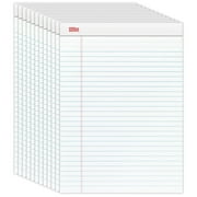 Office Depot Brand Perforated Writing Pads, 8 1/2"""" x 11 3/4"""", Legal Ruled, 50 Sheets,