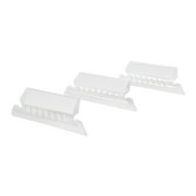 Office Depot  Brand Plastic Tabs, 2", 1/5 Cut, Clear, Pack of 25