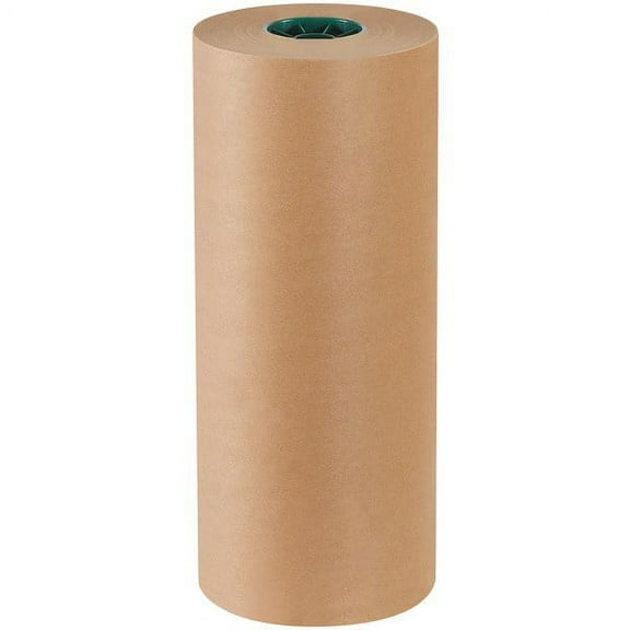 Office Depot Brand Poly-Coated Kraft Paper, Roll, 18" x 600', Kraft