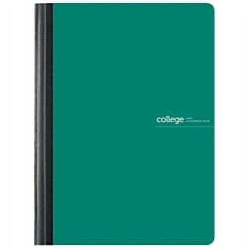 Office Depot Brand Poly Composition Book, 7 1/2" x 9 3/4", College Ruled, 160 Pages (80 Sheets), Green