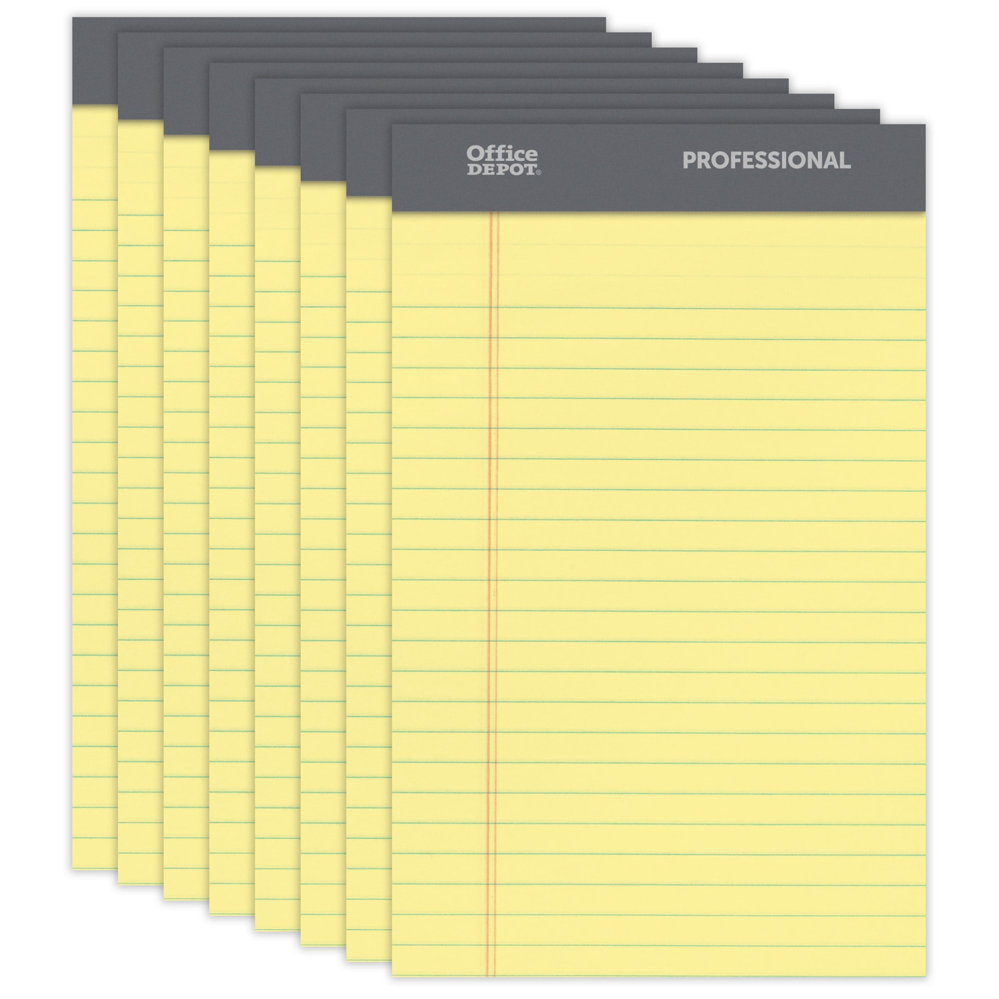 Office Depot® Brand Professional Perforated Pads, 5" x 8", Narrow Ruled