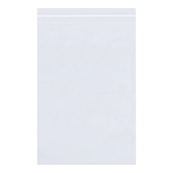 Office Depot Brand Reclosable Poly Bags, 2-Mil, 12" x 9", Clear, Case Of 100 Bags