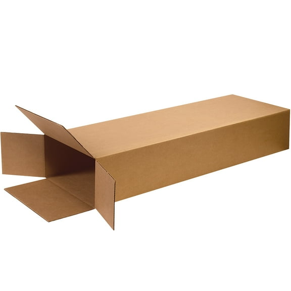 Office Depot Brand Side Loading Boxes 18" x 6" x 45", Bundle of 5