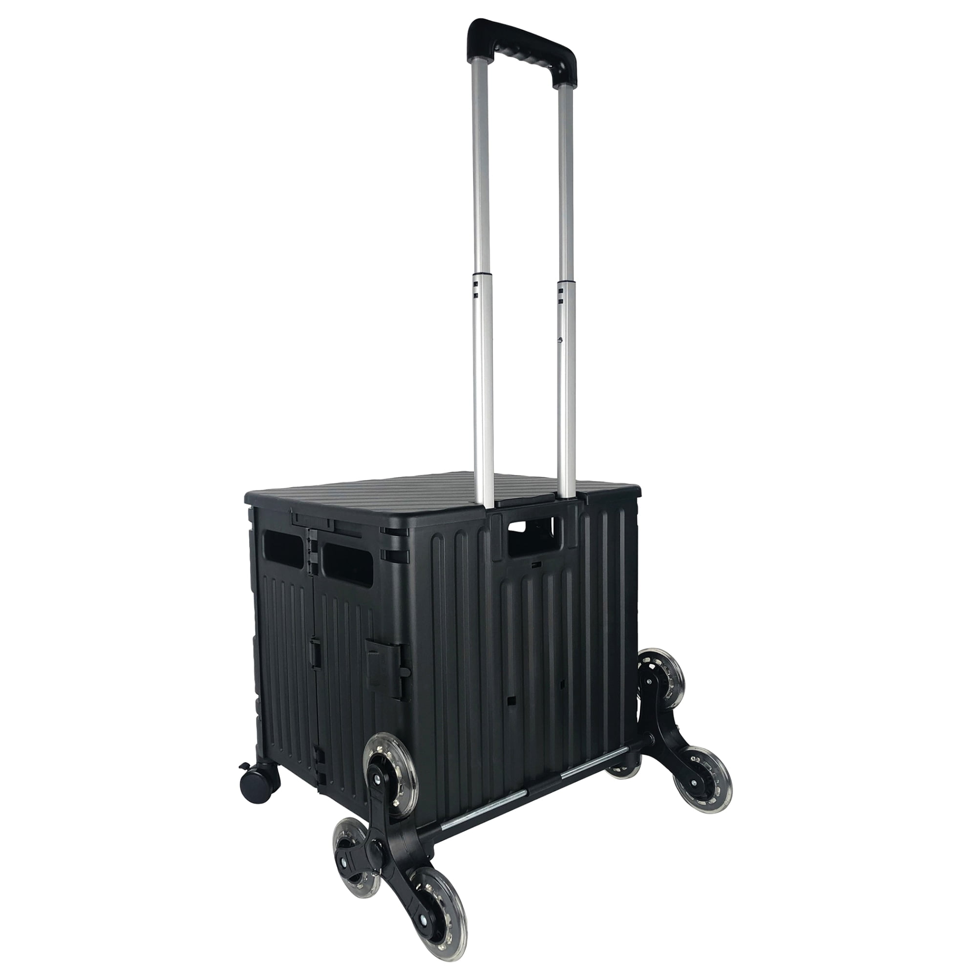 Office Depot® Brand Stair Climber Utility Cart With Lid, 39-3/8