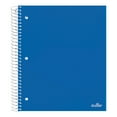 thumbnail image 1 of Office Depot® Brand Stellar Poly Notebook, 8-1/2" x 10-1/2", 3 Subject, Wide Ruled, 150 Sheets, Blue, 1 of 4