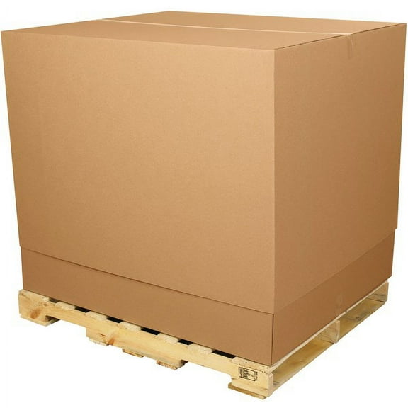 Office Depot® Brand Telescoping Boxes, Inner, 36"H x 39 1/2"W x 47 1/4"D, Kraft, Pack Of 5