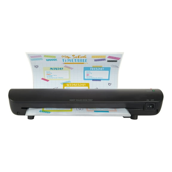 Office Depot Brand Thermal Laminator, 9" Width, Black, L410-A