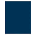 thumbnail image 1 of Office Depot® Brand Twin-Pocket Portfolios With Fasteners, Dark Blue, Pack Of 25, 1 of 2