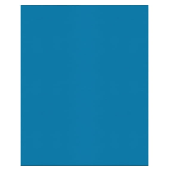 Office Depot® Brand Twin-Pocket Portfolios With Fasteners, Light Blue, Pack Of 10