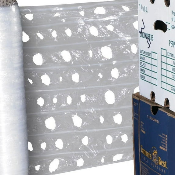 Office Depot® Brand Vented Pallet Wrap, 20" x 1,500', Clear