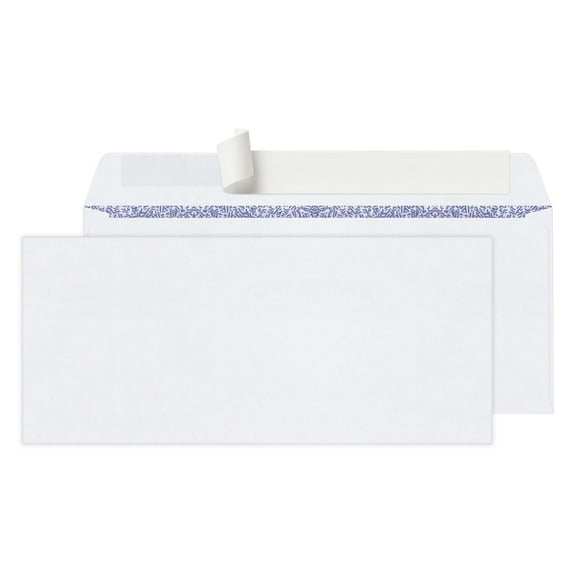 Office Depot Clean Seal(TM) Business Envelopes, #10 (4 1/8in. x 9 1/2in.), Box Of 100, 77100
