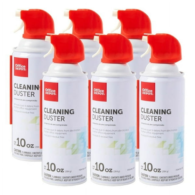 Office Depot Cleaning Duster, 10 Oz., Pack Of 6, UDS10MSP6