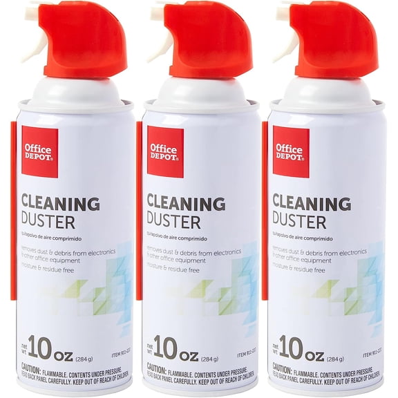 Office Depot Cleaning Duster, 10 Oz, Pack of 3, OD101523