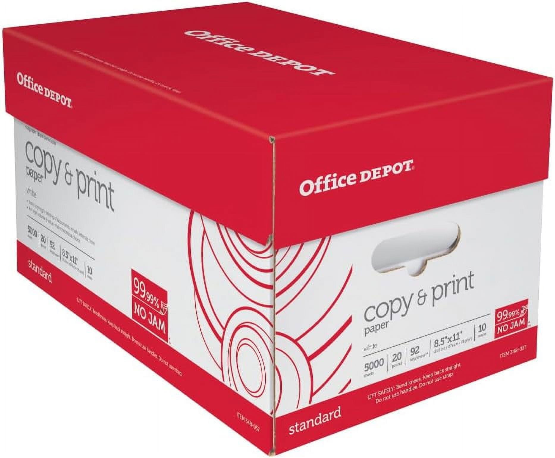 Office Depot® Copy Paper Quality Copy Paper 20 lb Paper 81/2