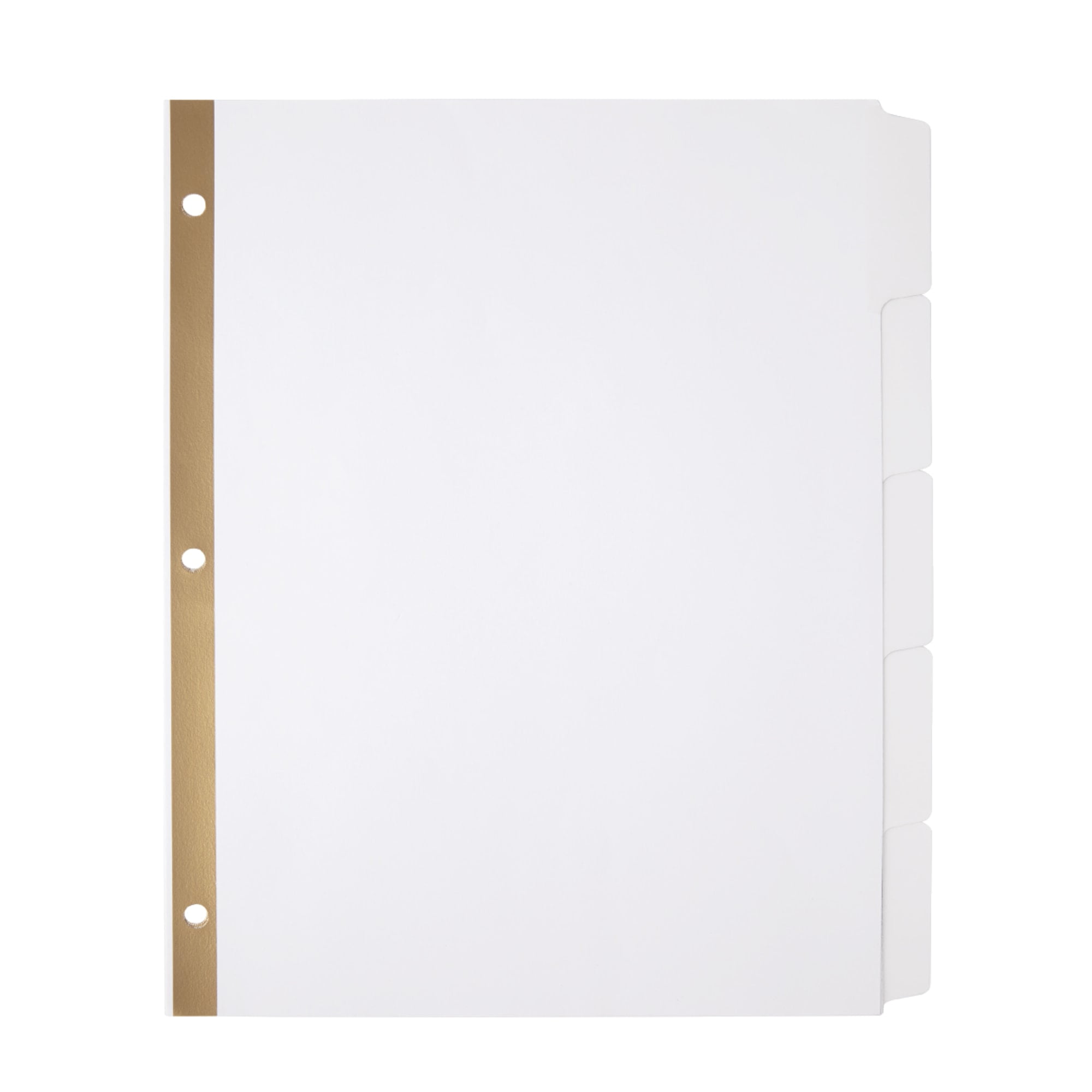 Office Depot Brand Erasable Big Tab Dividers 5 Tab White Pack Of 2 Sets - ODP Business Solutions