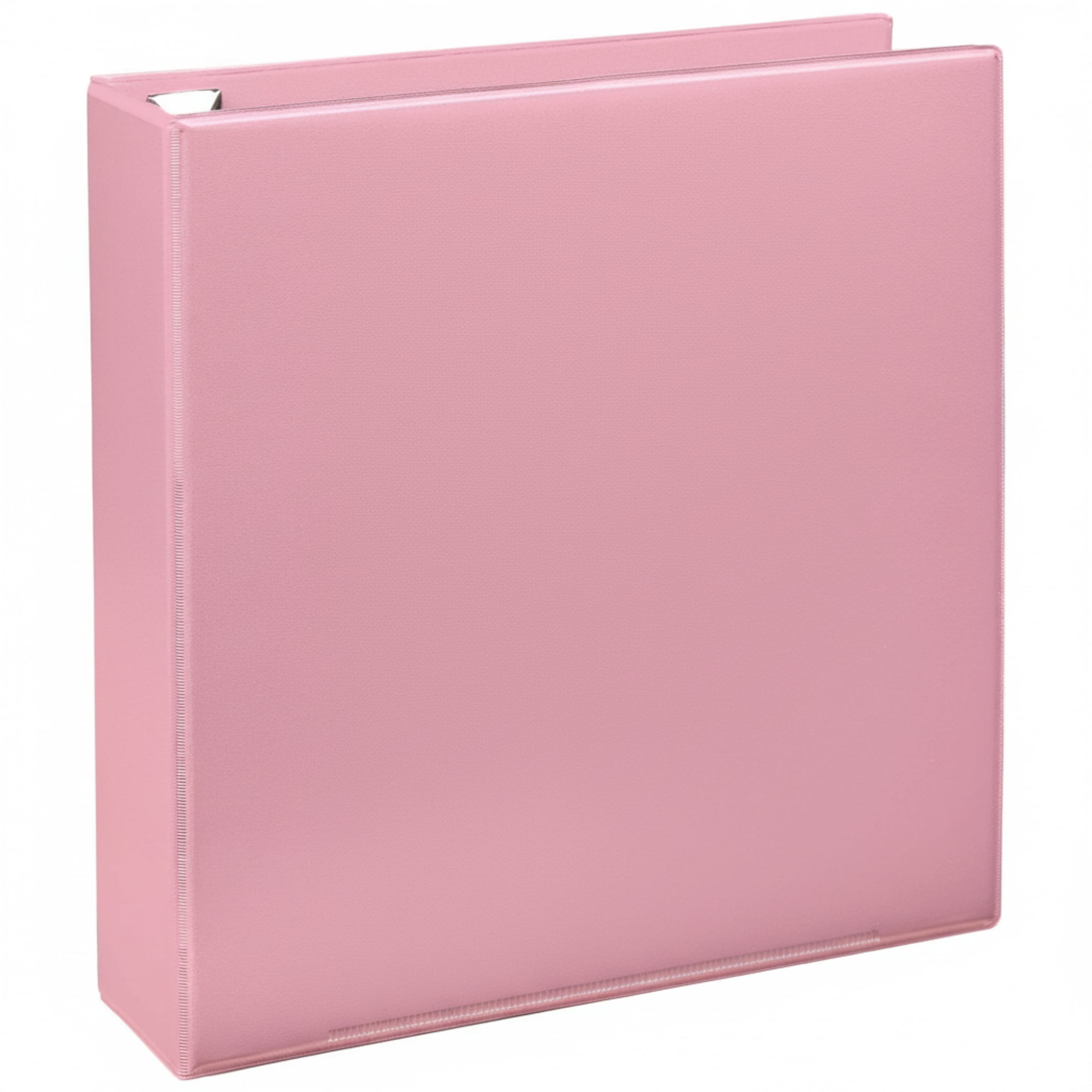 pink binder for cards 9-Pocket Pink Premium PU Zipper Trading Card Binder for Office Home Storage