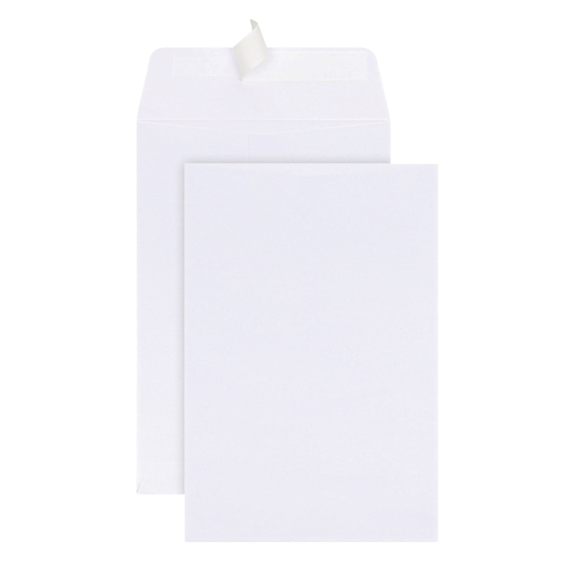 Office Depot Large Format Open-End White Envelopes, 6 1/2in. x 9 1/2in ...