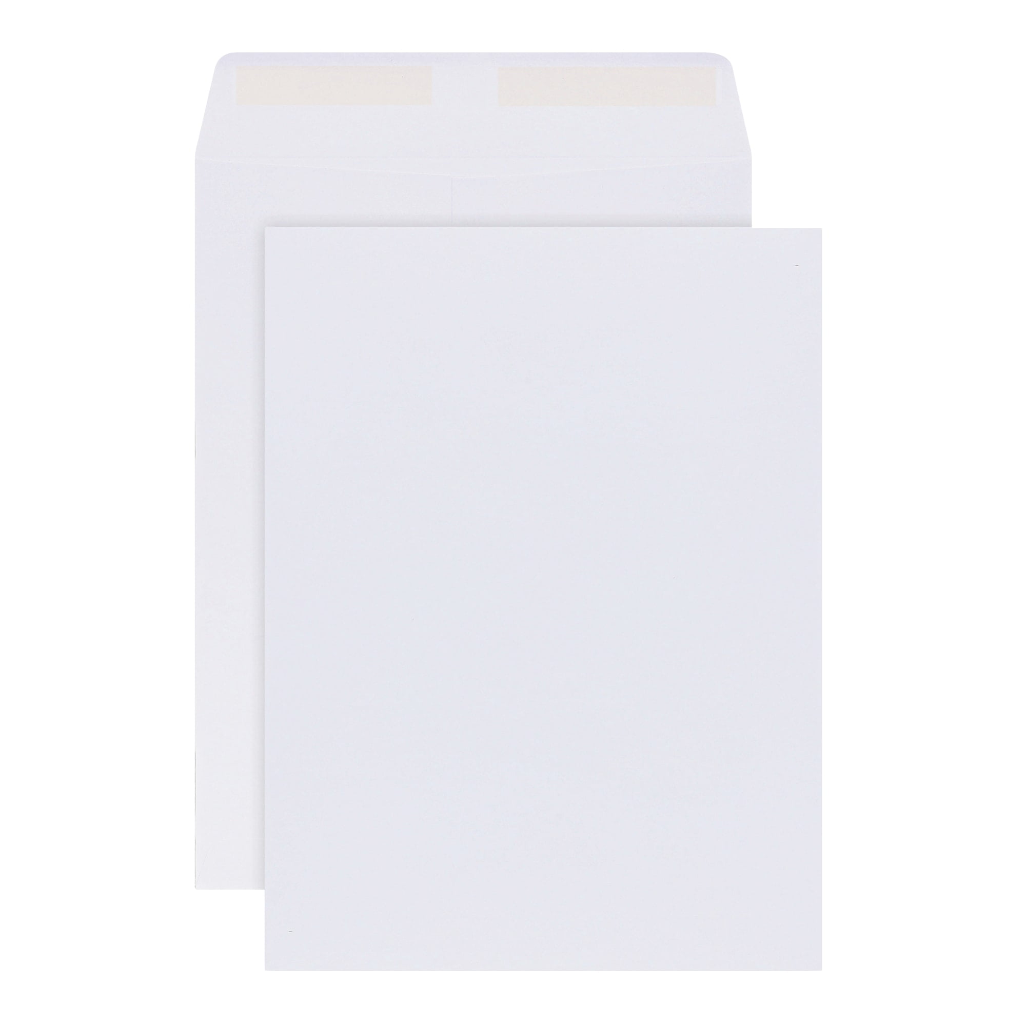 Office Depot Large Format Open-End White Envelopes, 9in. x 12in., Pack Of 250, 77635