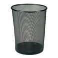 thumbnail image 1 of Office Depot Metro Mesh Wire Wastebasket, Black, 22351, 1 of 2
