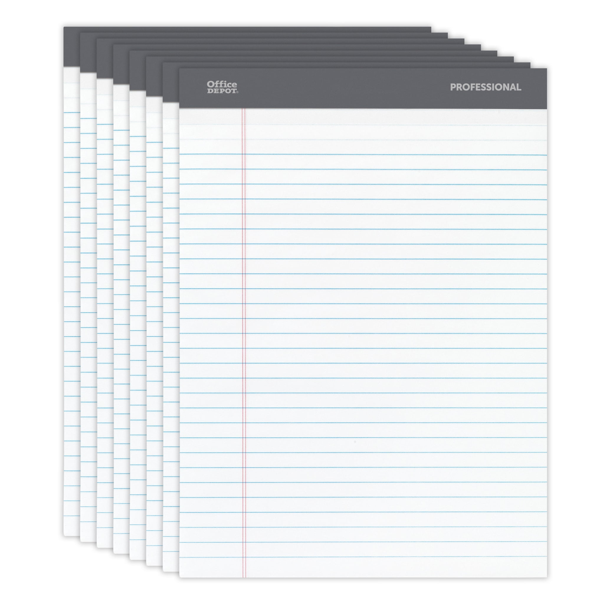 Office Depot Professional Legal Pad, 8 1/2in. x 11 3/4in., Legal Ruled
