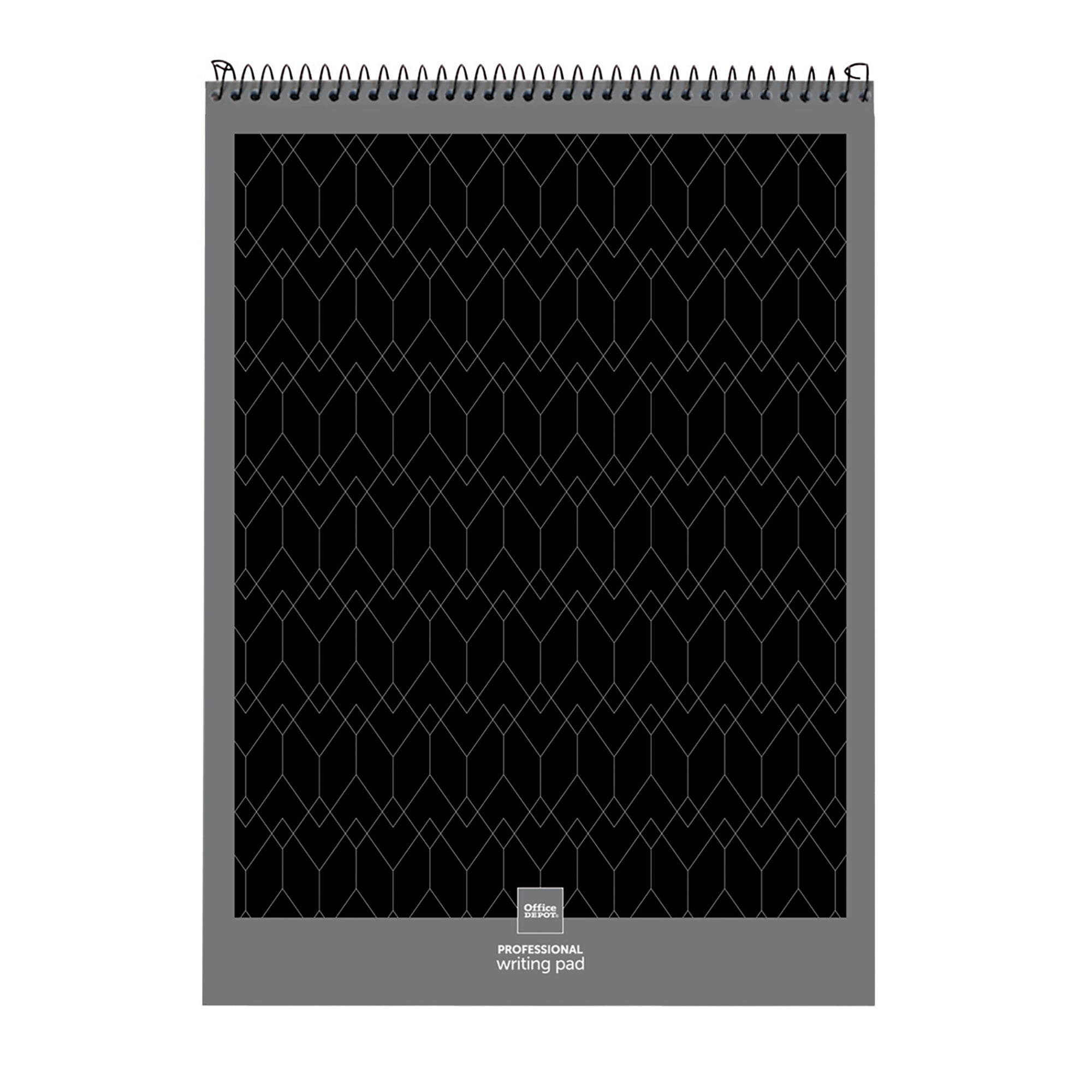 Office Depot Professional Top Wirebound Wide-Ruled Legal Pad, 8 1/2in. x 11 3/4in., White, 70 Sheets, 99495