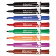 Office Depot(R) Easel Pad Markers, 100% Recycled, Assorted, Pack Of 8, FC102607