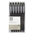 thumbnail image 1 of Office Depot® Super Comfort Grip Ballpoint Pens With Caps, Medium Point, 1.0 mm, Black Barrel, Black Ink, Pack Of 12, 1 of 2