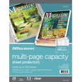 Office Depot TopLoading Sheet Protectors, Heavyweight, Clear