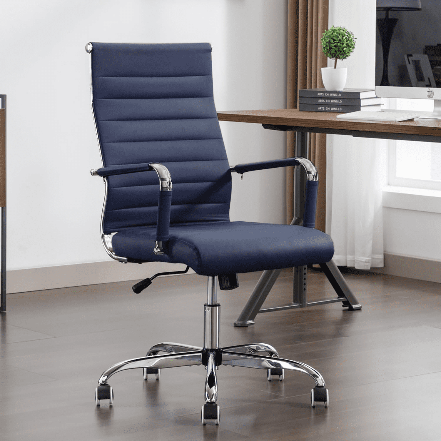 Office Desk Chair Modern Conference Room Chairs with Wheels Executive