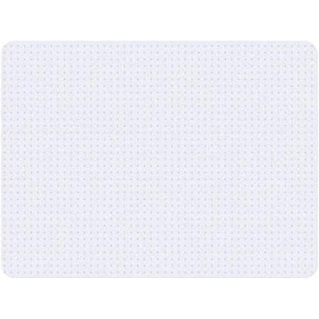 Office Desk Chair for Carpets Low Pile Rectangle PVC Floor Protector Studded Back 2.5mm with 48"x36"