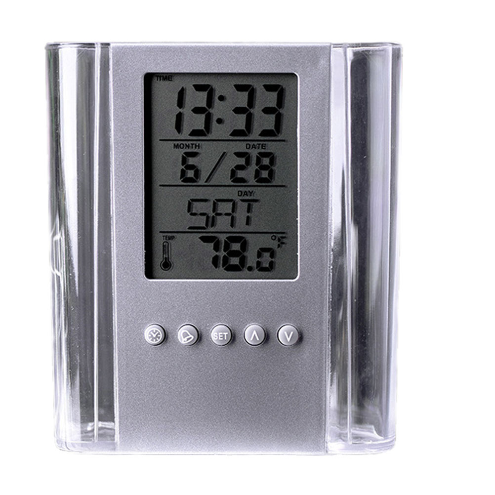 Office Desk Decorations House Warming Present Electronic Calendar Pen