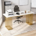 thumbnail image 1 of Office Desk,Elegant Executive Desk,Functional Computer Desk, 1 of 2