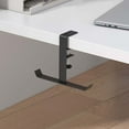 thumbnail image 1 of Office Desk Hooks, Under Desk Clamp Rack, Table Desk Hanger Hook, Purse Handbag Hook, Hole-Free No Paste Hooks for Table Hanging Storage Decor, 1 of 6