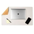 thumbnail image 1 of Office Desk Mat, Double Sided Eggshell & Cork - 47 x 23 Inch Leather Style Computer Pad for Desk, 1 of 7