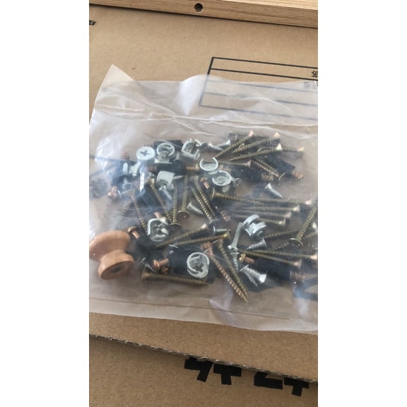 Office Desk Replacement Accessories Computer Table Spare Parts Universal Hardware Kit for Furniture Assembly Repair Easy Install Home Office Use, 1 Pack of Screws