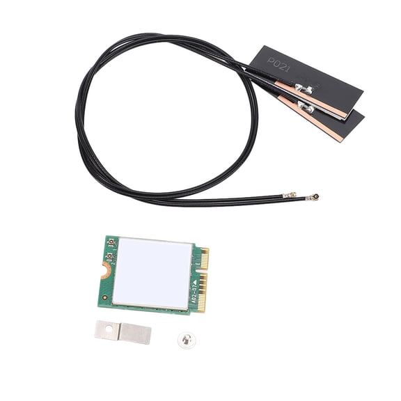 Office Electronics WiFi 6 Wireless Card, M.2 Interface WiFi 6 Card for Win10 11 Built in Antenna